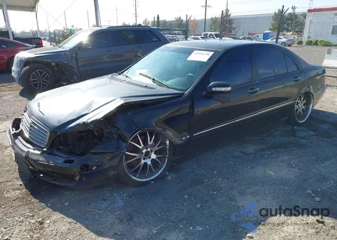 2004 Mercedes-Benz S 430 z USA, uszkodzony, nr VIN WDBNG70J34A414925